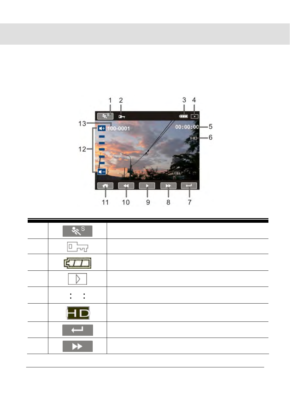 5 lcd display information, 1 dv playback mode | HP T250 User Manual | Page 41 / 96