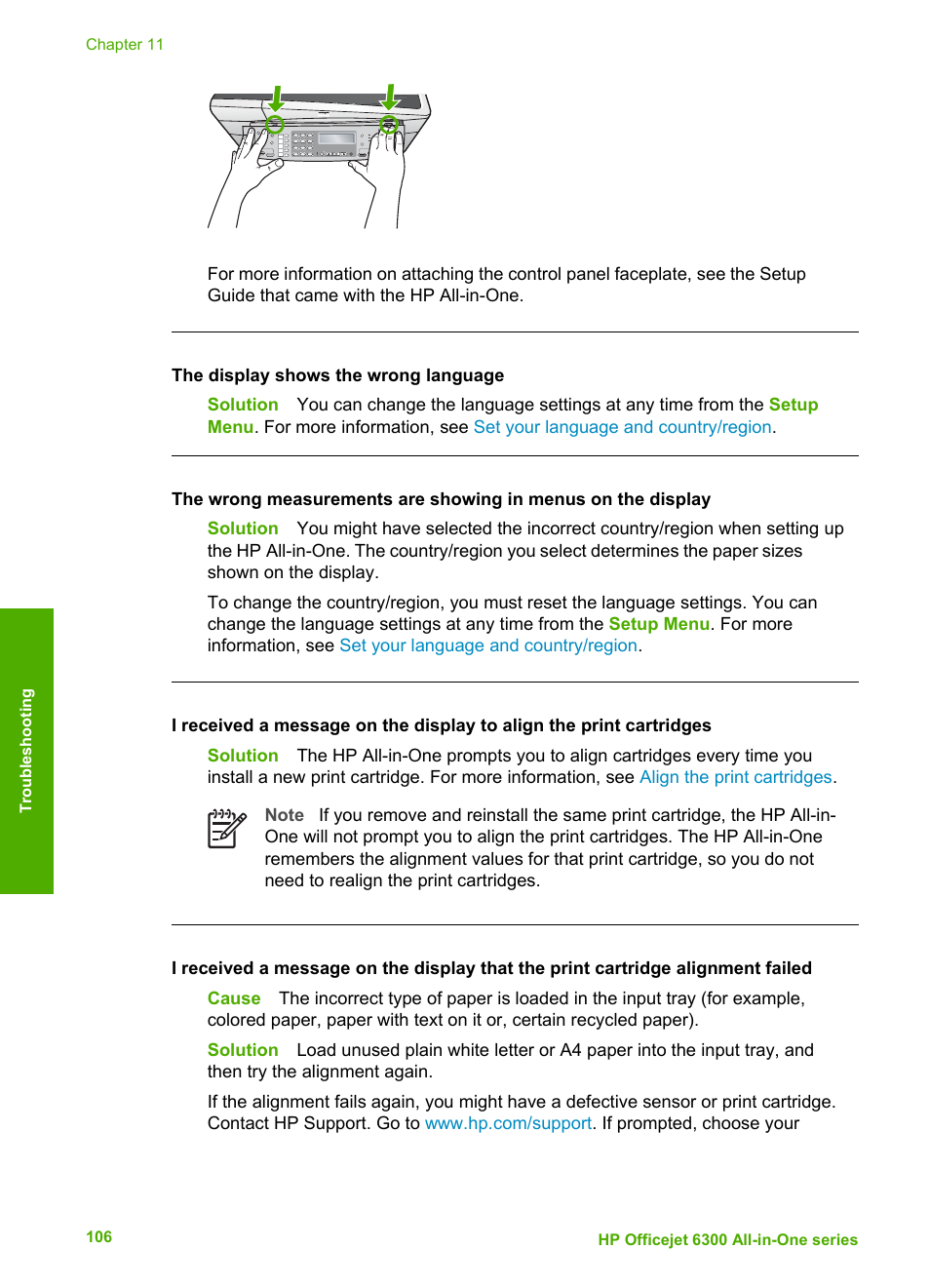 HP 6300 User Manual | Page 109 / 167