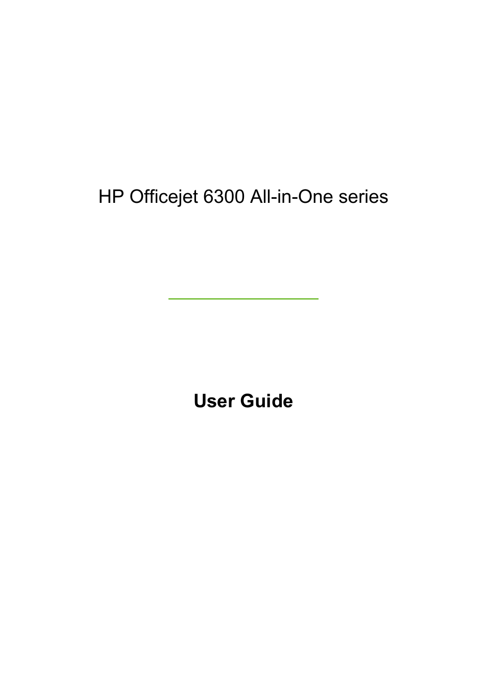 HP 6300 User Manual | Page 2 / 167