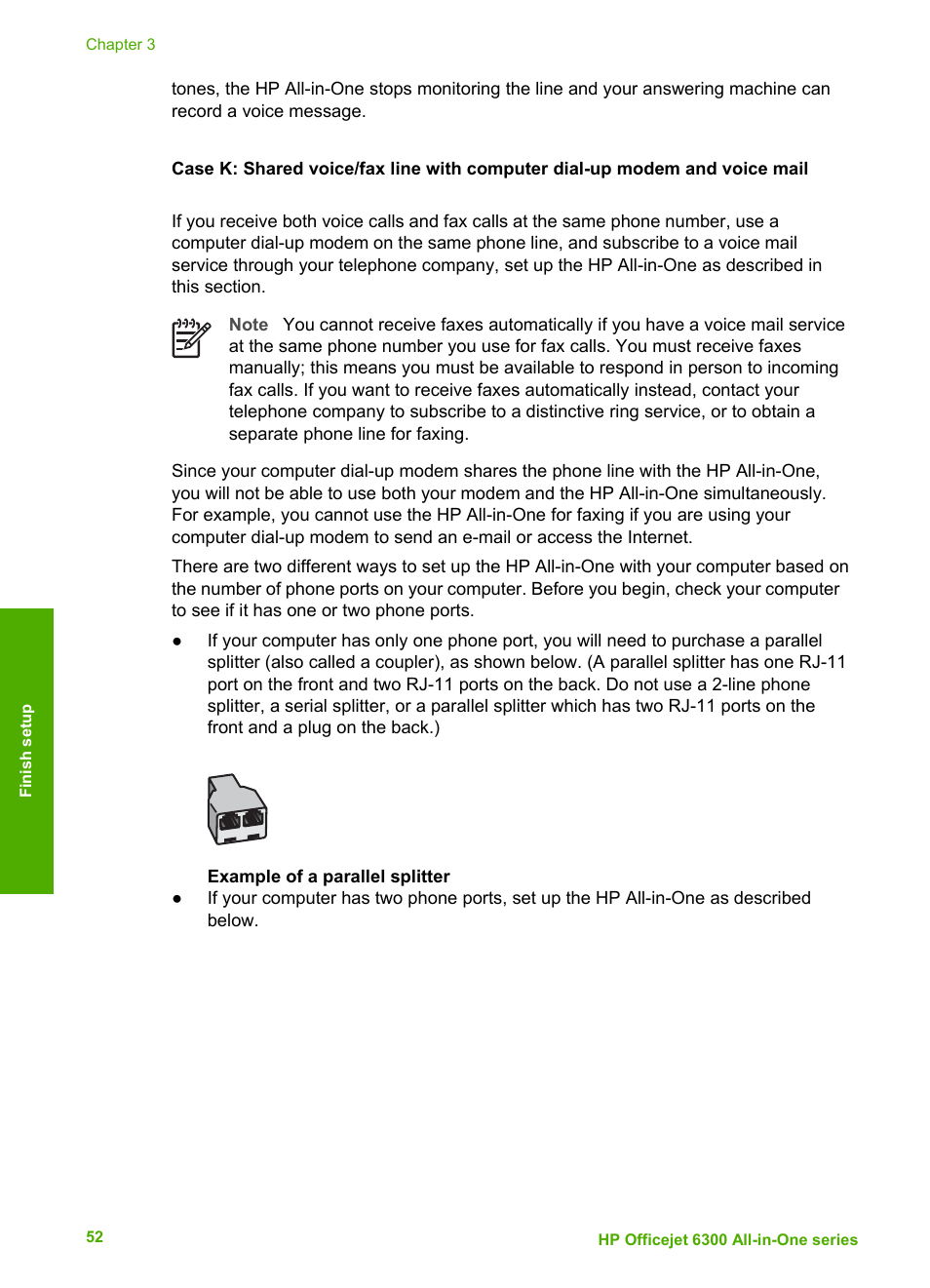 HP 6300 User Manual | Page 55 / 167
