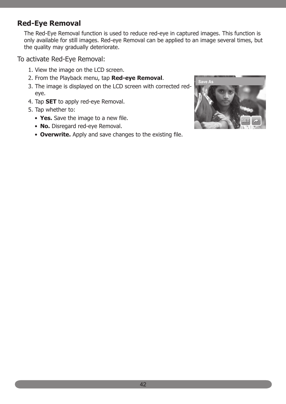 Red-eye removal | HP PB360T User Manual | Page 51 / 64