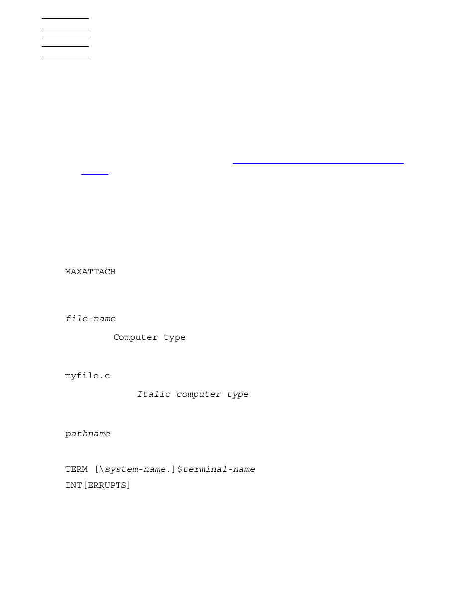 About this manual, Notation conventions, Hypertext links | General syntax notation | HP M8201R User Manual | Page 9 / 60