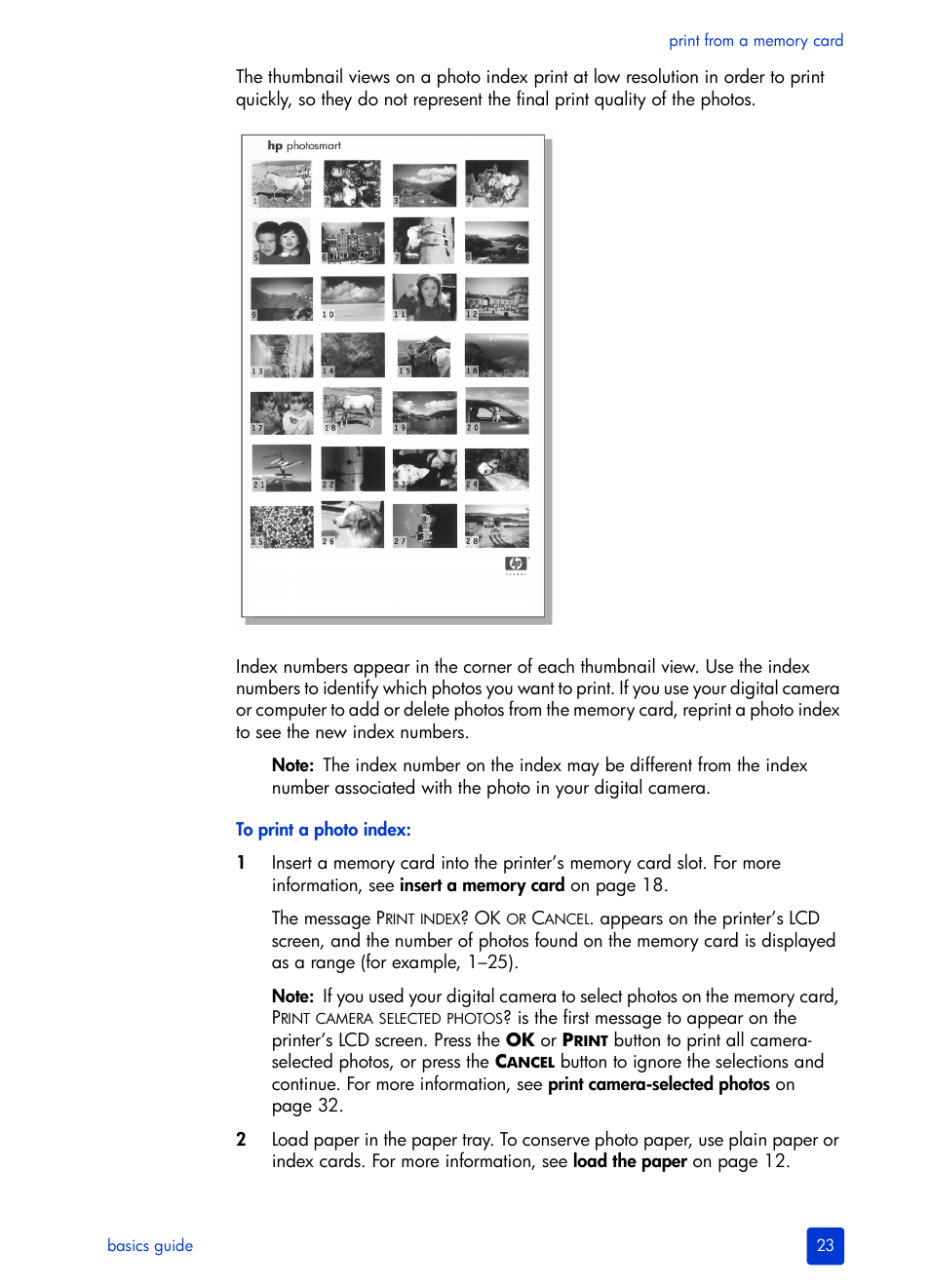 HP Photosmart 140 series User Manual | Page 27 / 64