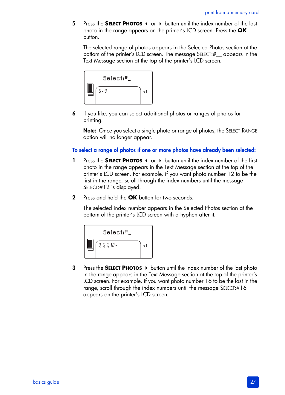 HP Photosmart 140 series User Manual | Page 31 / 64