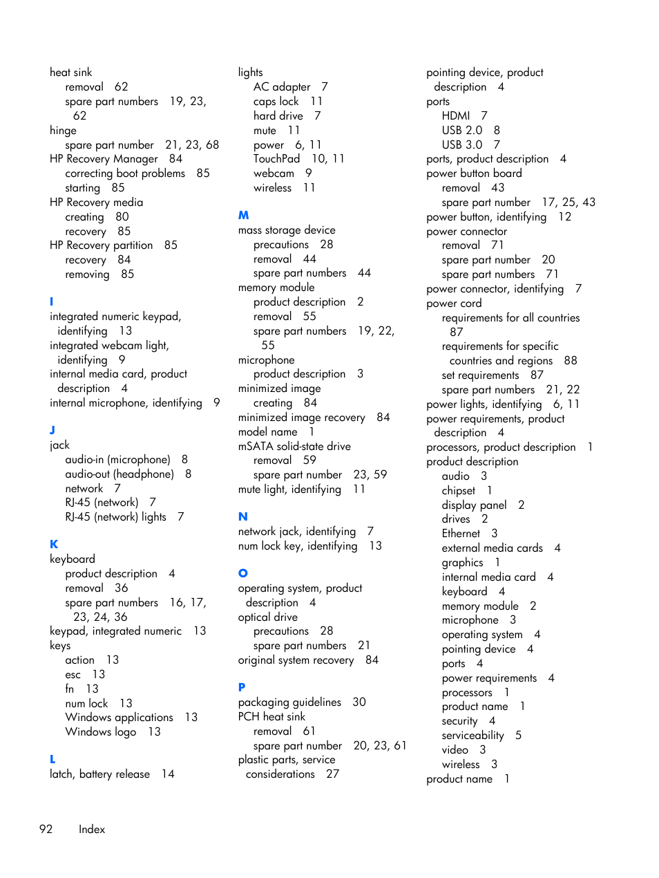 HP 15 User Manual | Page 100 / 101