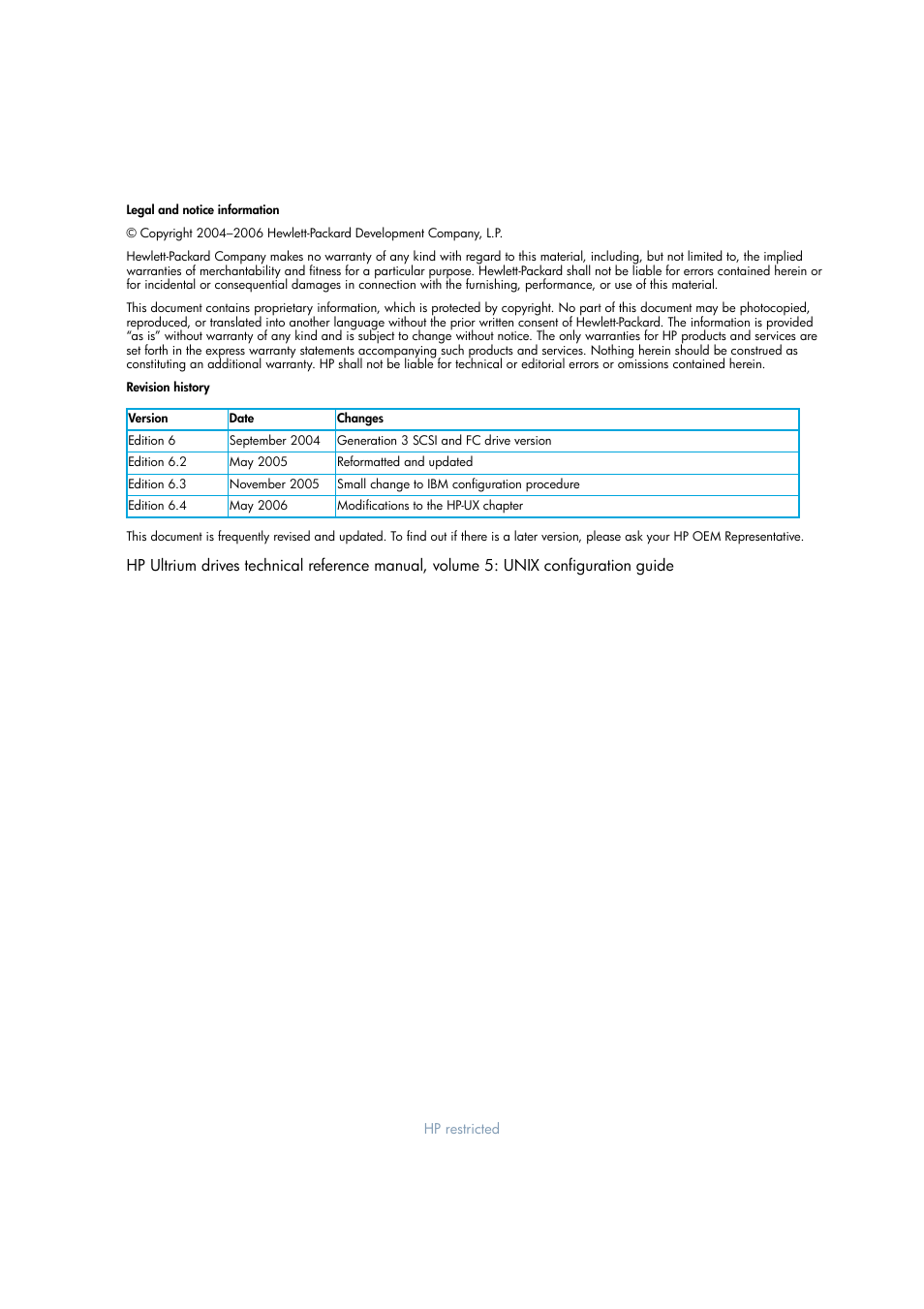 HP Ultrium tape drives Q1538-90925 User Manual | Page 2 / 34