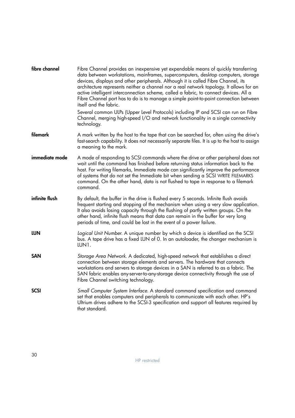 HP Ultrium tape drives Q1538-90925 User Manual | Page 30 / 34