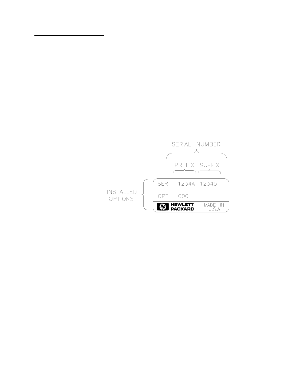 Instruments supported by this manual, Figure 1-4. instrument serial-number label example | HP 8517B User Manual | Page 23 / 136