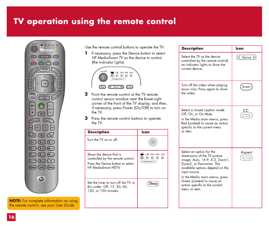 Tv home network setup | HP MediaSmart HP SL4282N User Manual | Page 18 / 76