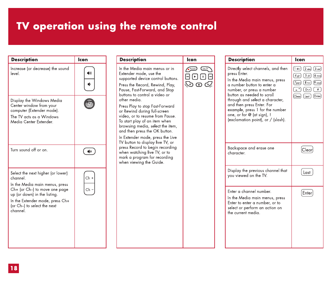 HP MediaSmart HP SL4282N User Manual | Page 20 / 76