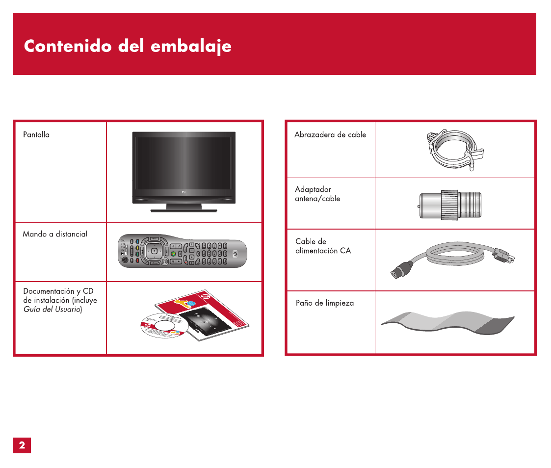 Piles de la télécommande | HP MediaSmart HP SL4282N User Manual | Page 42 / 76