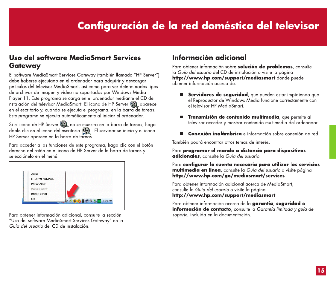 HP MediaSmart HP SL4282N User Manual | Page 55 / 76