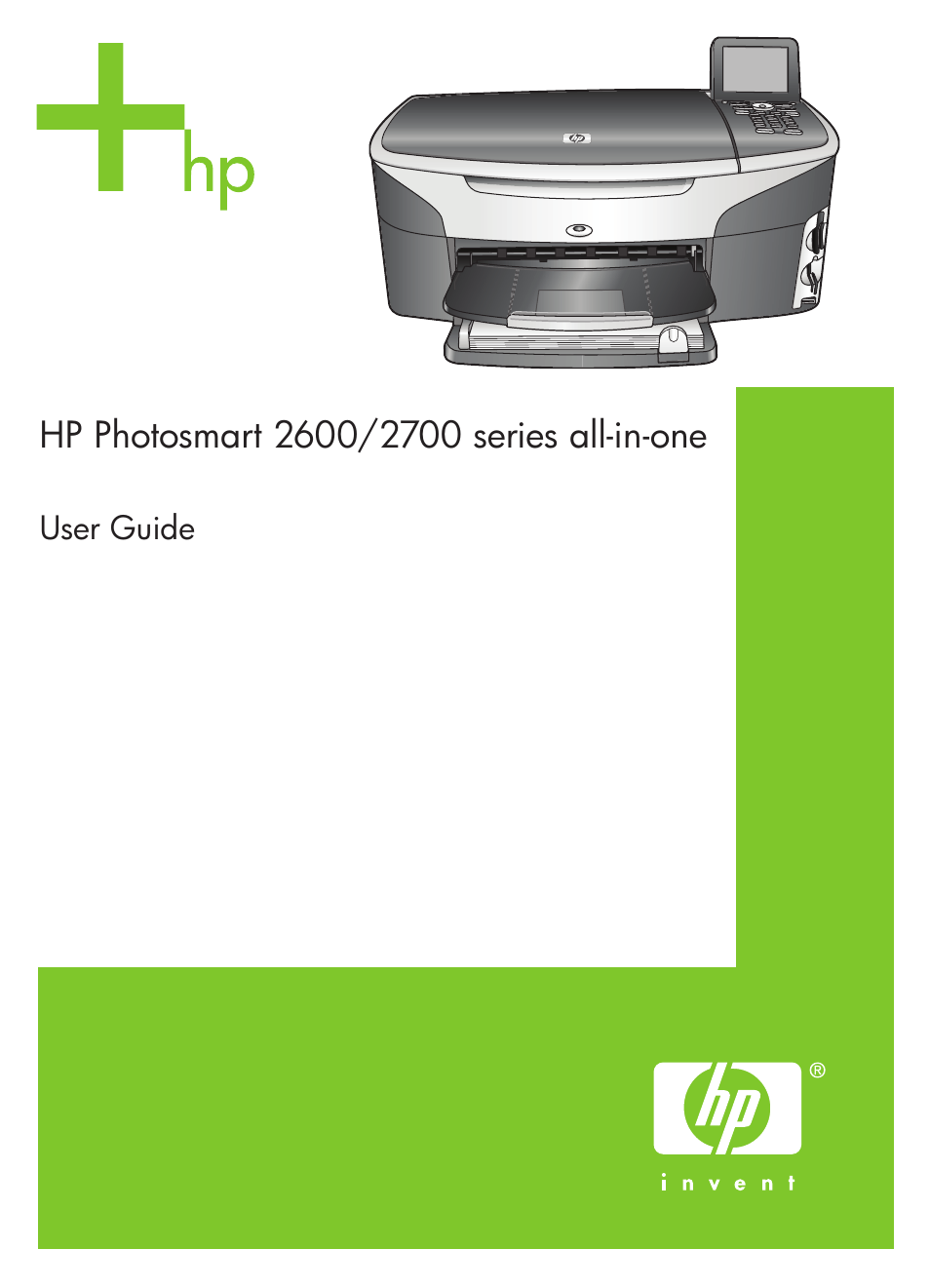 HP 2600/2700 User Manual | 241 pages