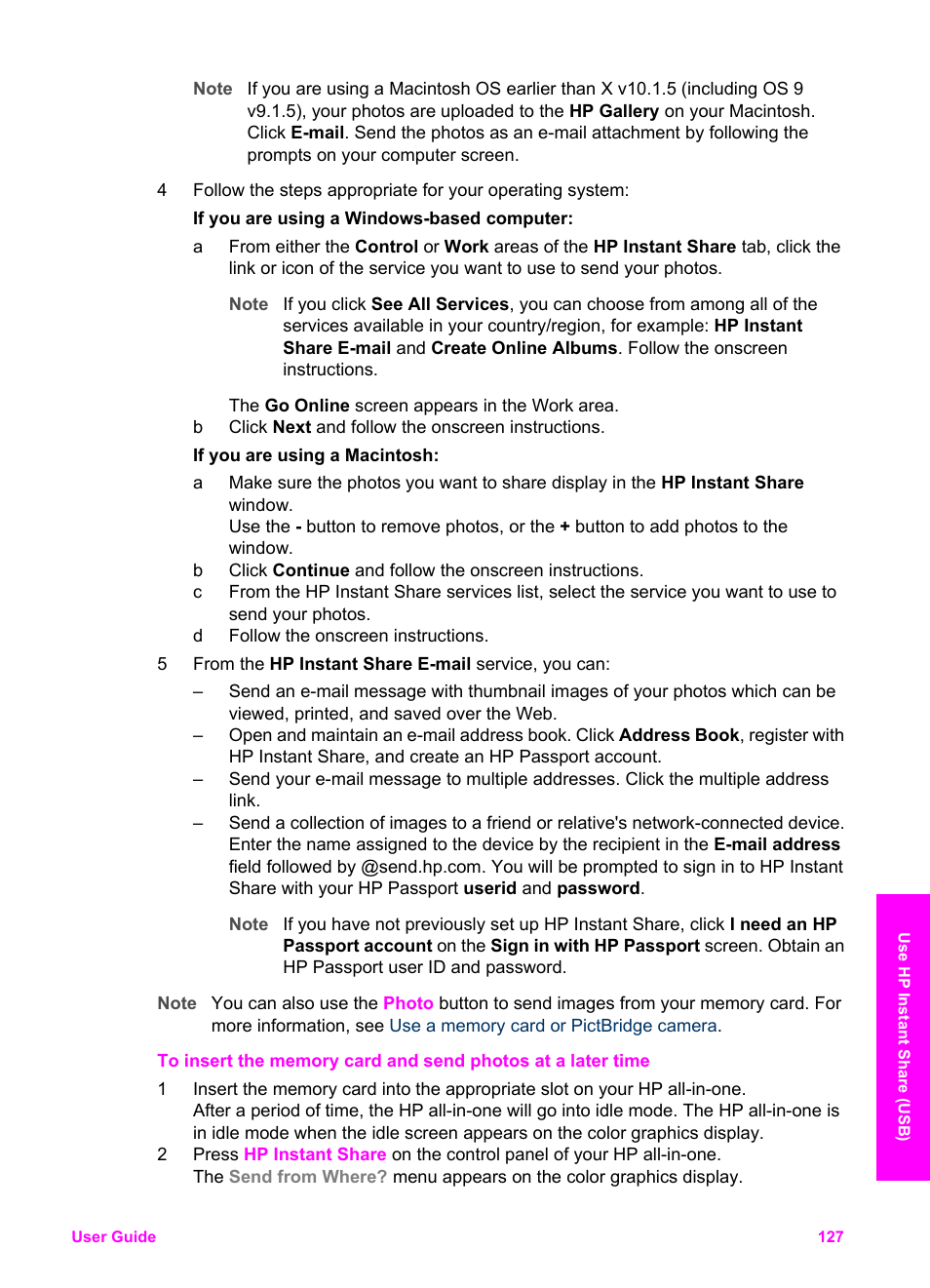 HP 2600/2700 User Manual | Page 130 / 241