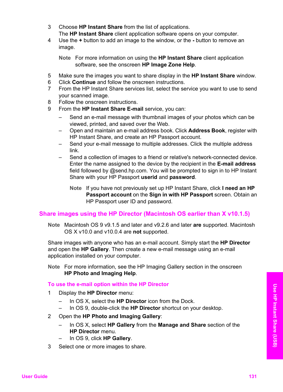HP 2600/2700 User Manual | Page 134 / 241