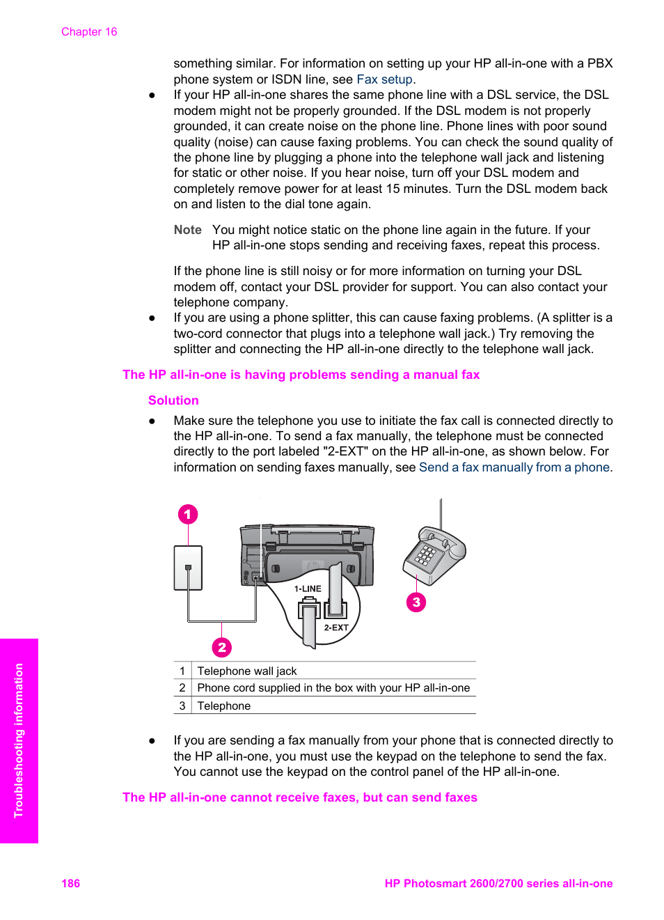 HP 2600/2700 User Manual | Page 189 / 241