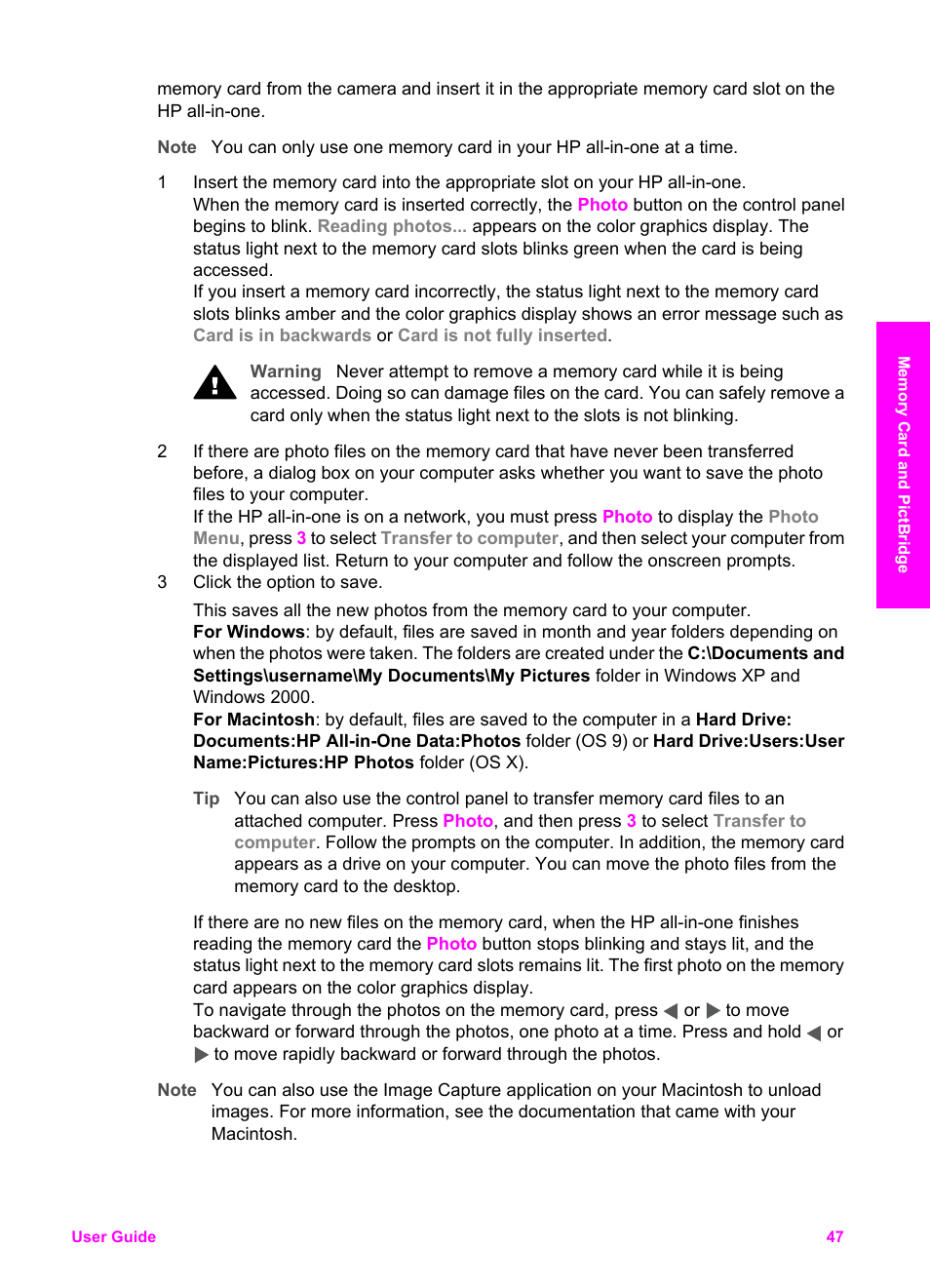 HP 2600/2700 User Manual | Page 50 / 241