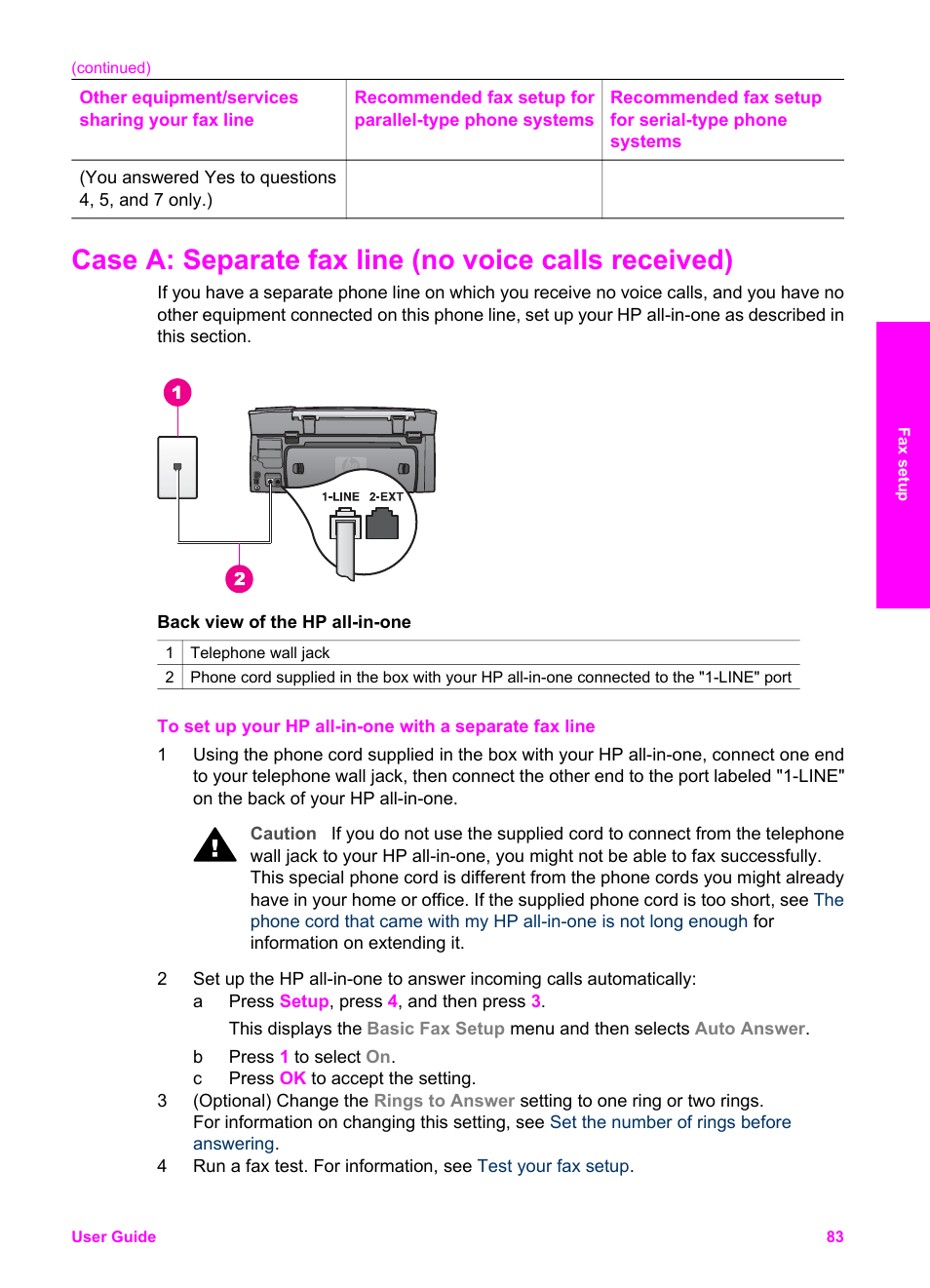 HP 2600/2700 User Manual | Page 86 / 241