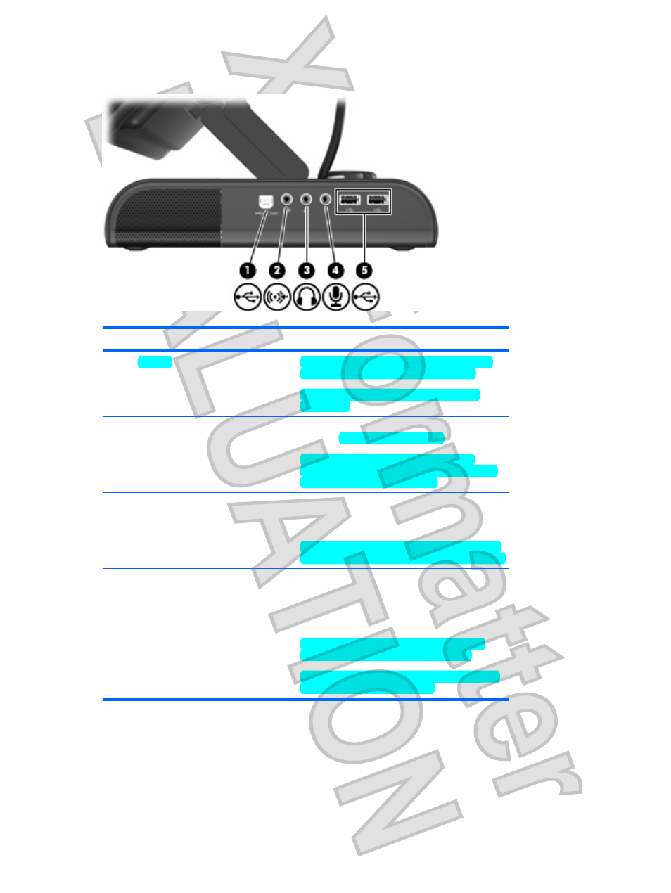 Right panel components | HP XB4000 User Manual | Page 10 / 43