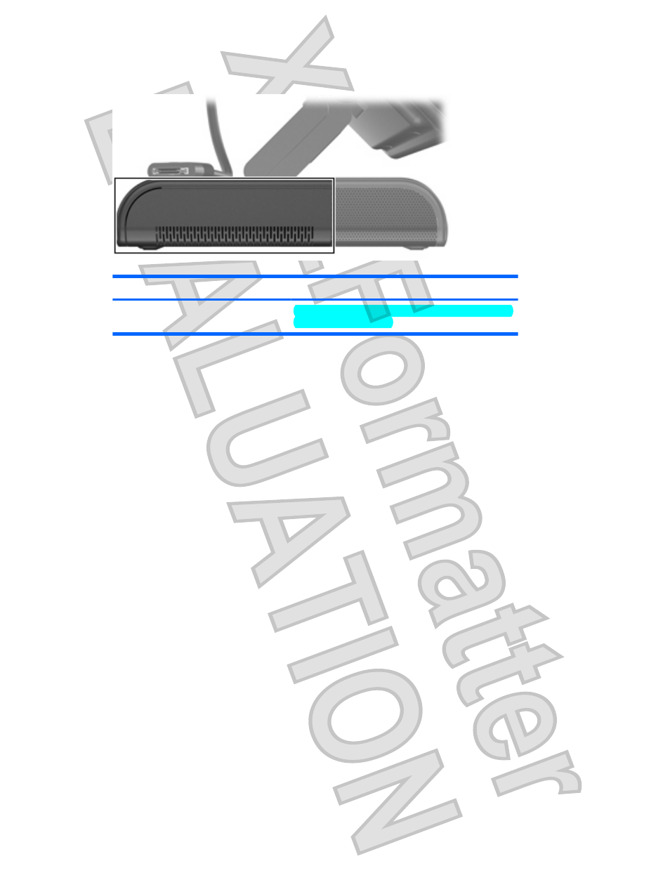 Left panel components | HP XB4000 User Manual | Page 11 / 43