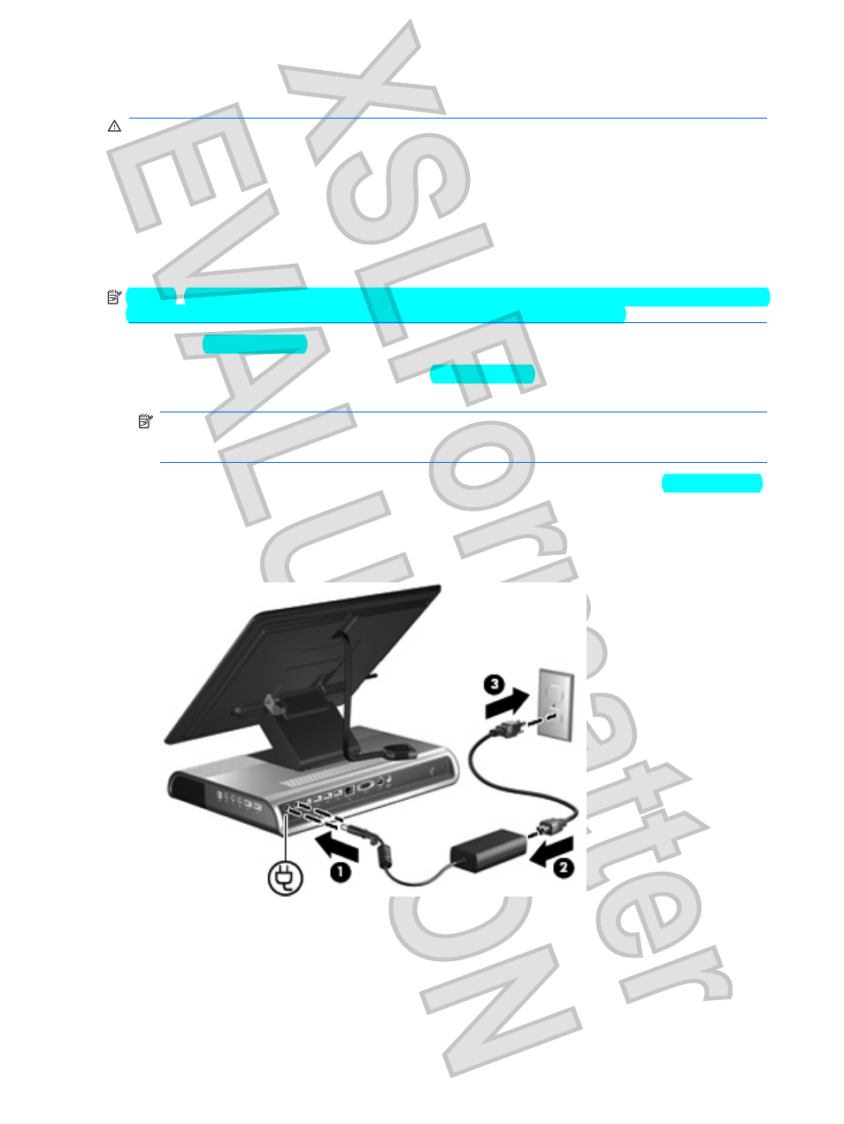Step 2: connecting to ac power | HP XB4000 User Manual | Page 14 / 43