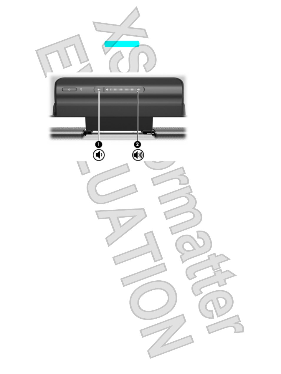 Adjusting the volume | HP XB4000 User Manual | Page 21 / 43