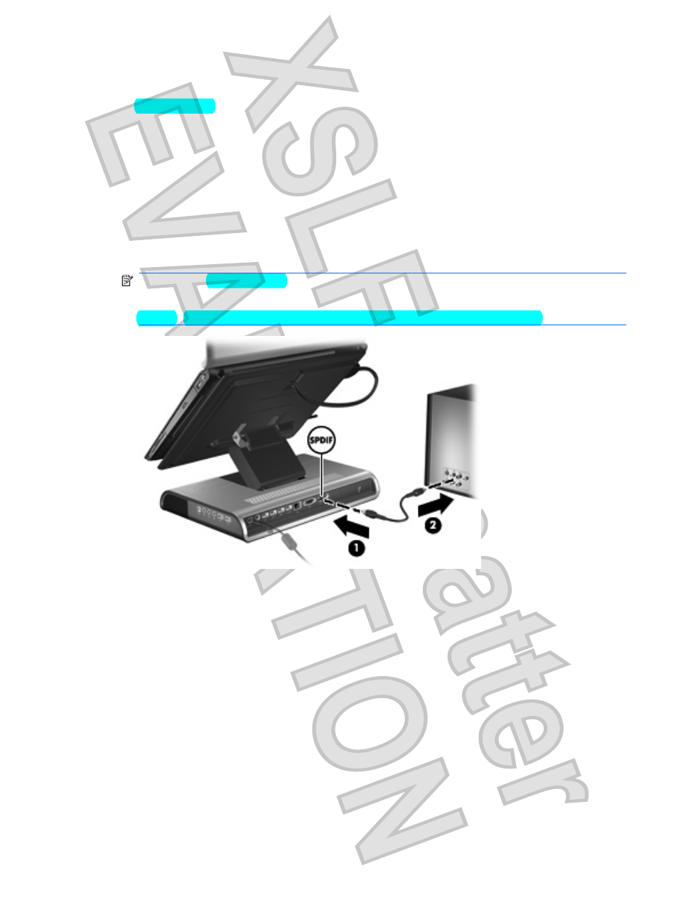 Connecting s/pdif digital audio | HP XB4000 User Manual | Page 25 / 43