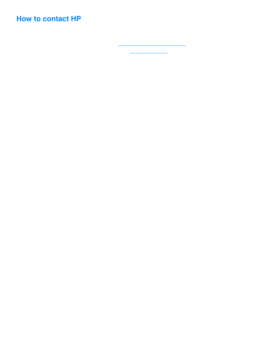 How to contact hp | HP 1010 User Manual | Page 114 / 122