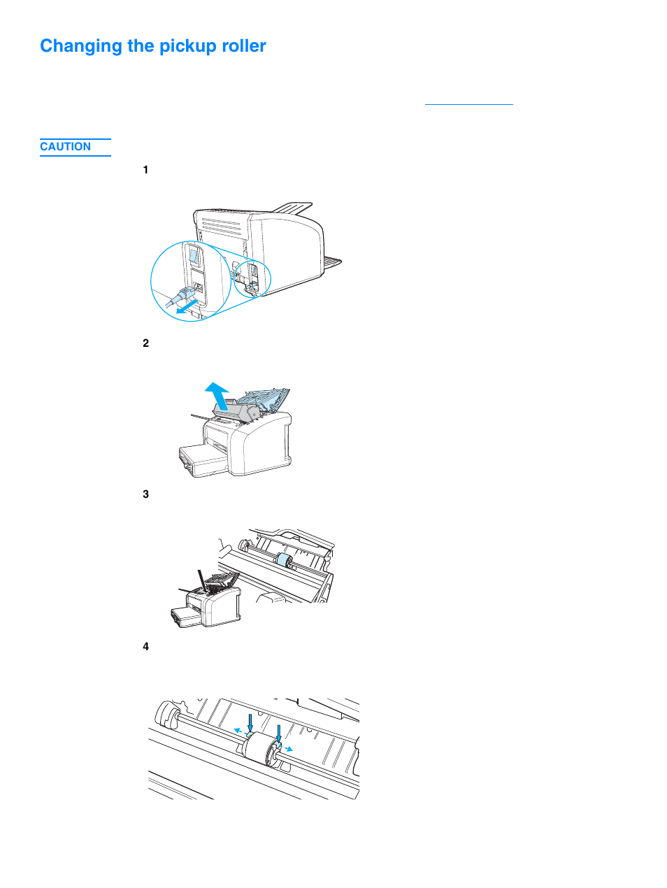 Changing the pickup roller | HP 1010 User Manual | Page 81 / 122