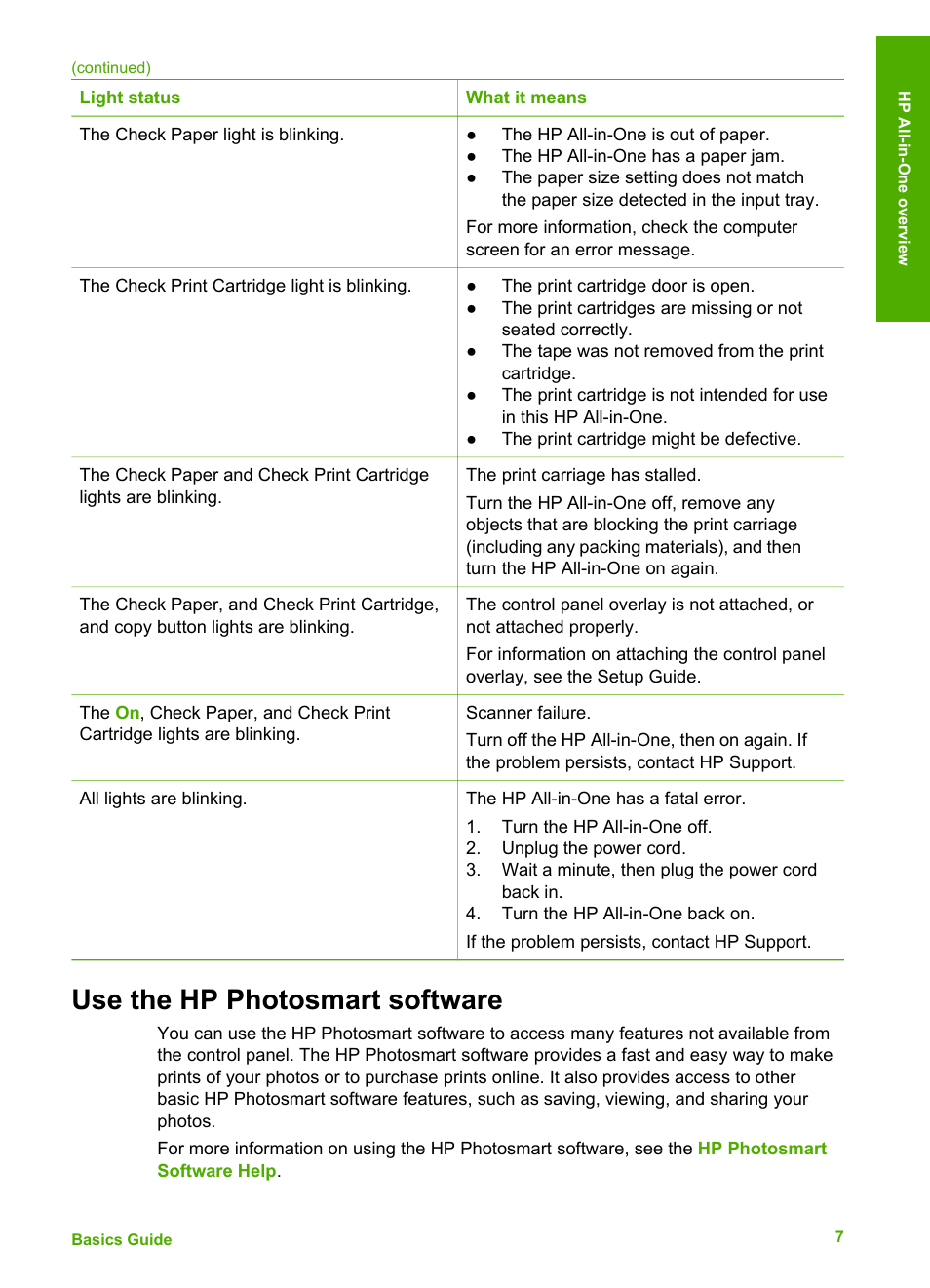 Use the hp photosmart software | HP C4680 User Manual | Page 10 / 35