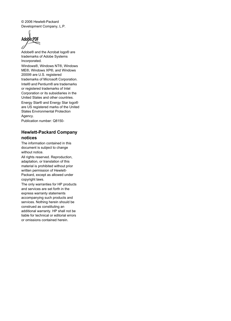 HP C4680 User Manual | Page 3 / 35