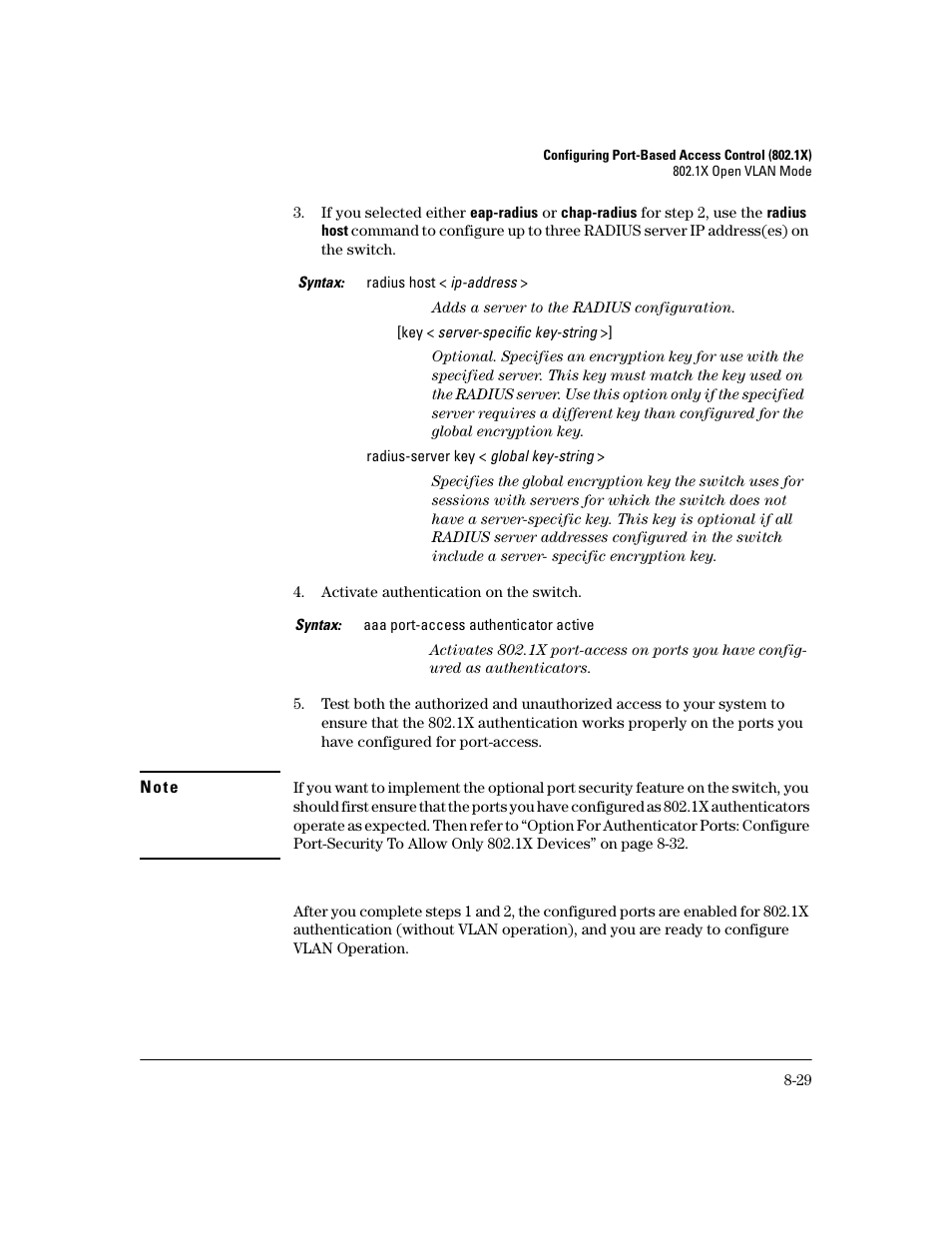 HP 2600 Series User Manual | Page 211 / 306