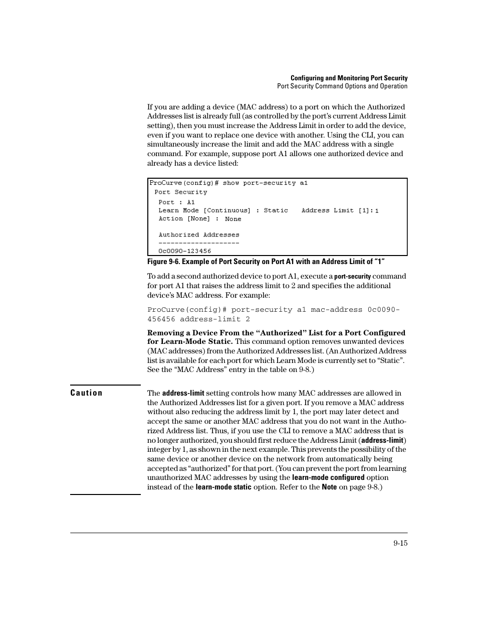 HP 2600 Series User Manual | Page 245 / 306