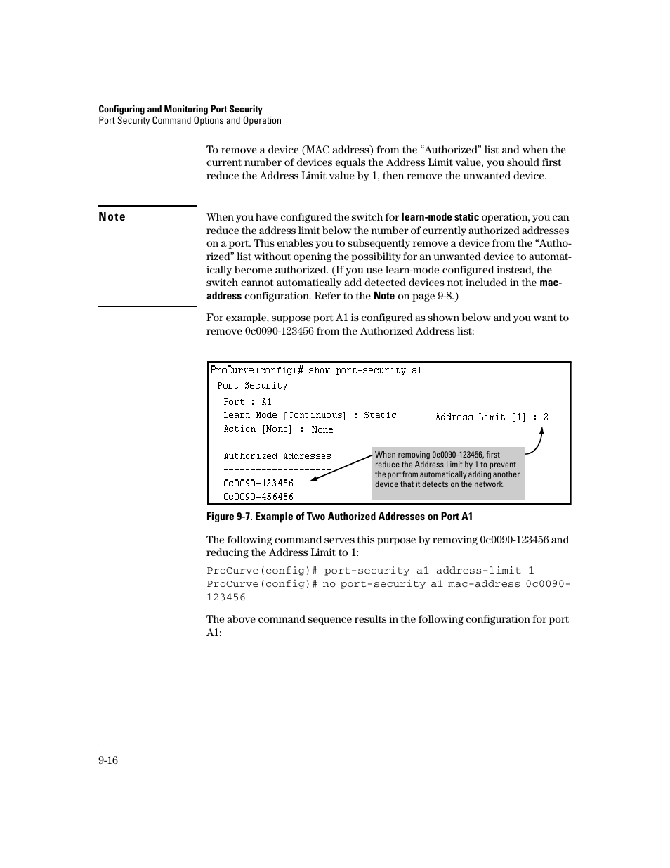 HP 2600 Series User Manual | Page 246 / 306