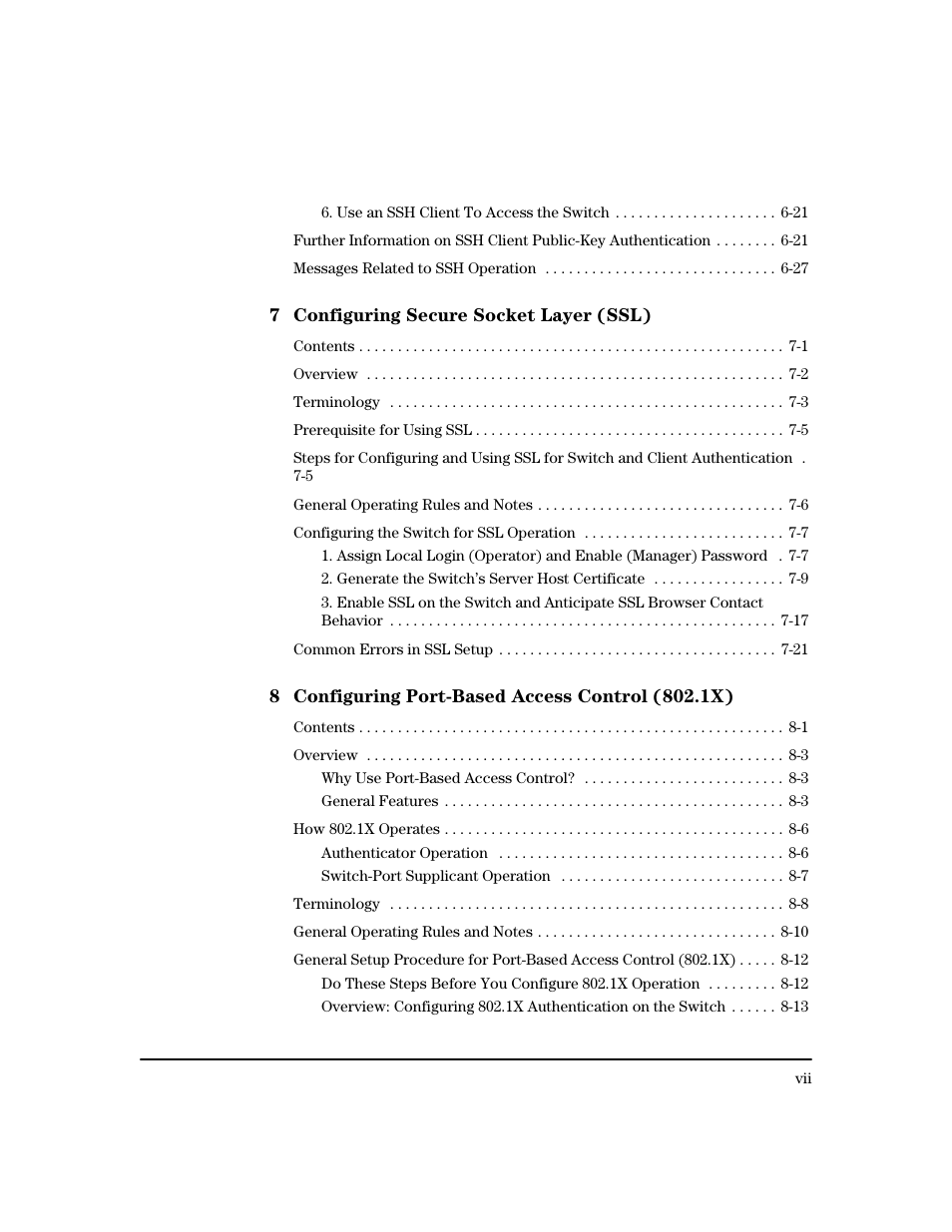 HP 2600 Series User Manual | Page 9 / 306