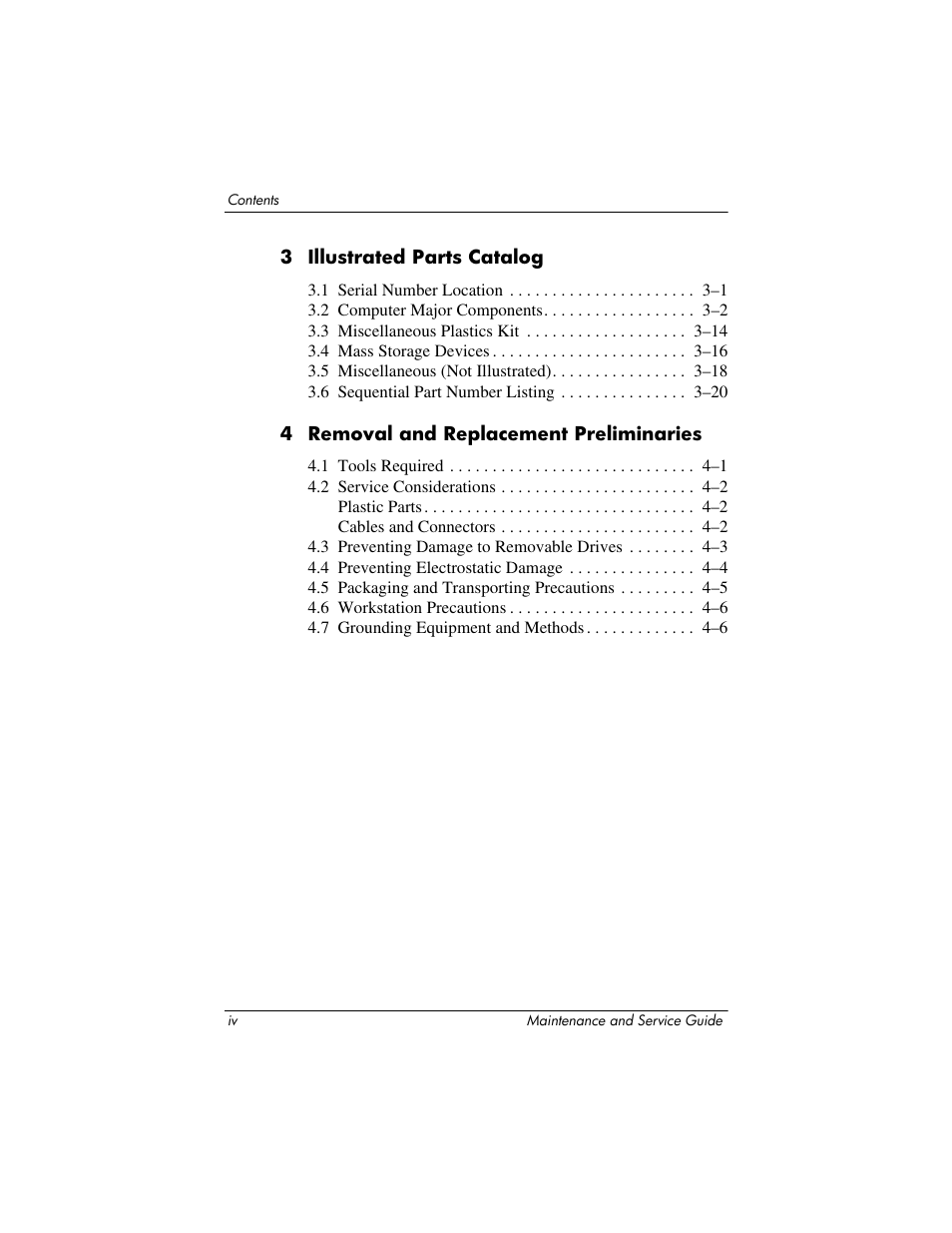 HP ze2300 User Manual | Page 4 / 239