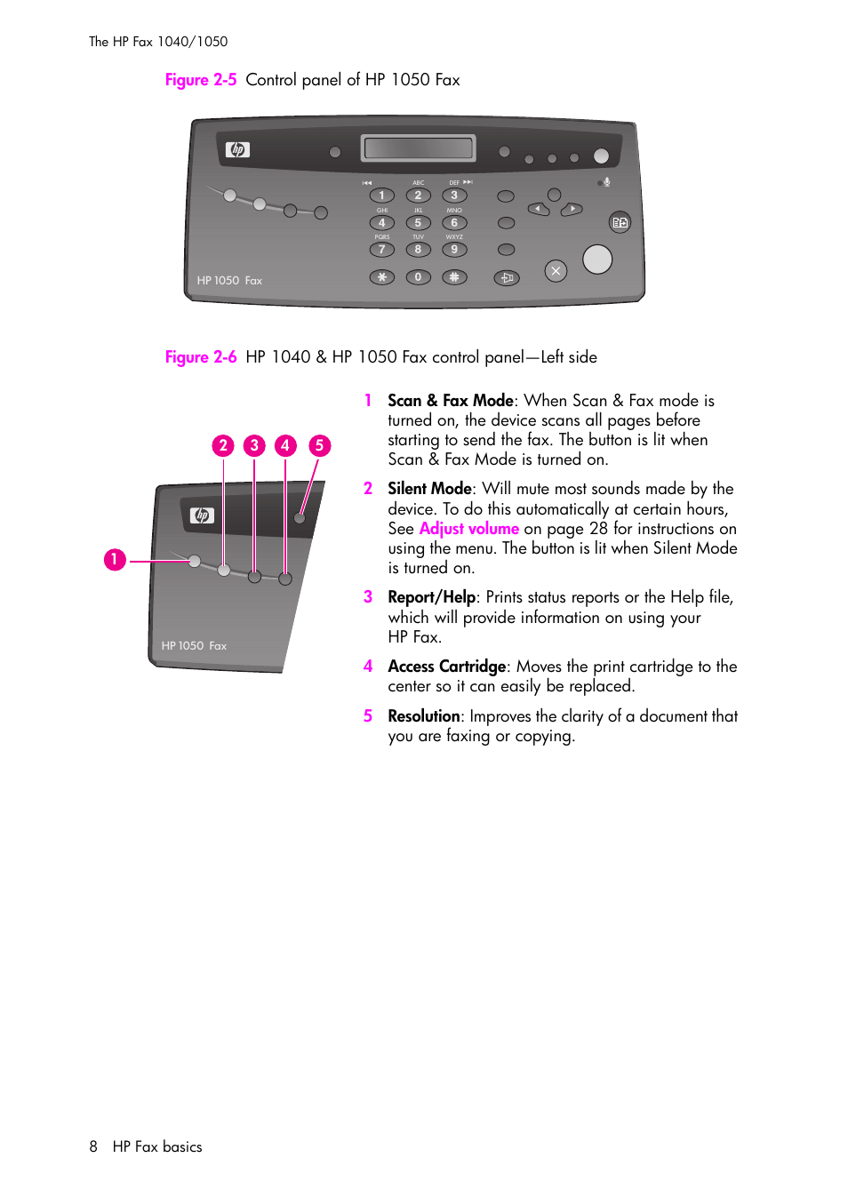 HP 1040 User Manual | Page 14 / 94