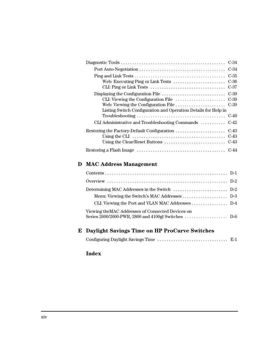 HP 2600 User Manual | Page 16 / 418