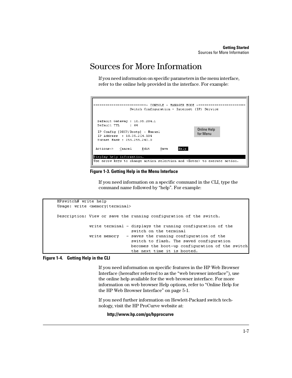 Sources for more information, Sources for more information -7 | HP 2600 User Manual | Page 23 / 418