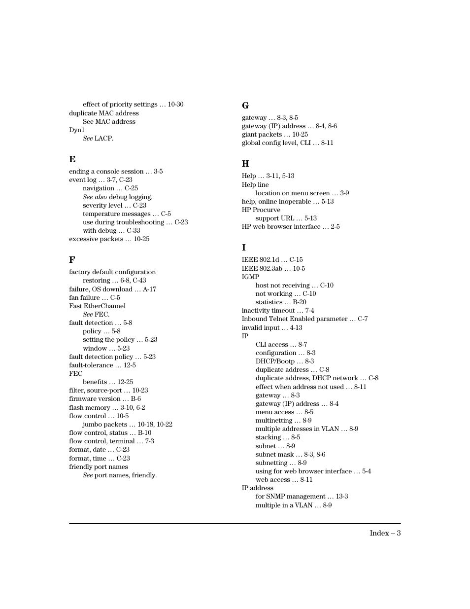 HP 2600 User Manual | Page 409 / 418