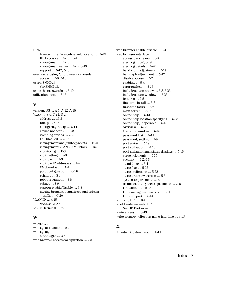 HP 2600 User Manual | Page 415 / 418