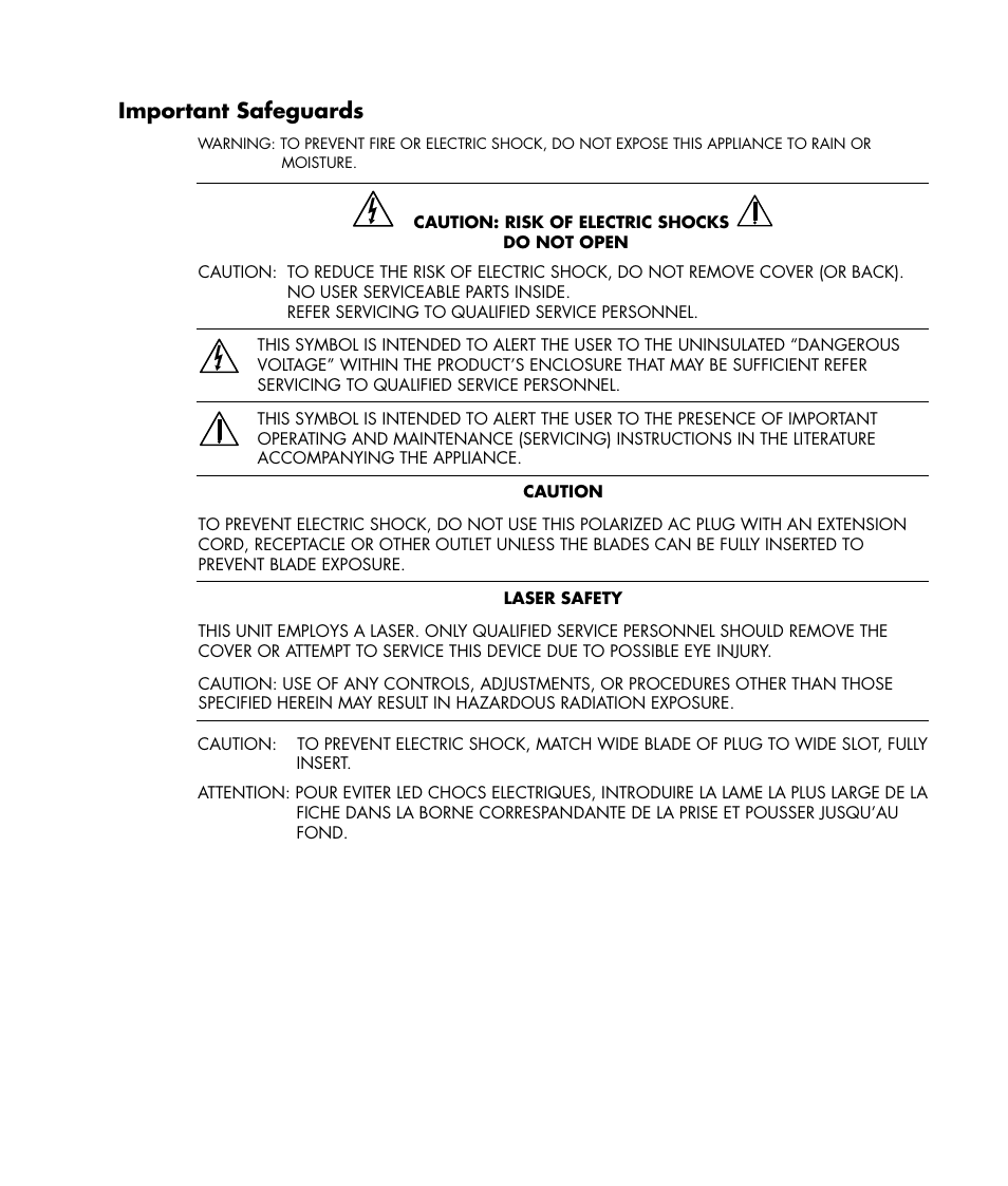 Important safeguards | HP MR4000N User Manual | Page 3 / 36