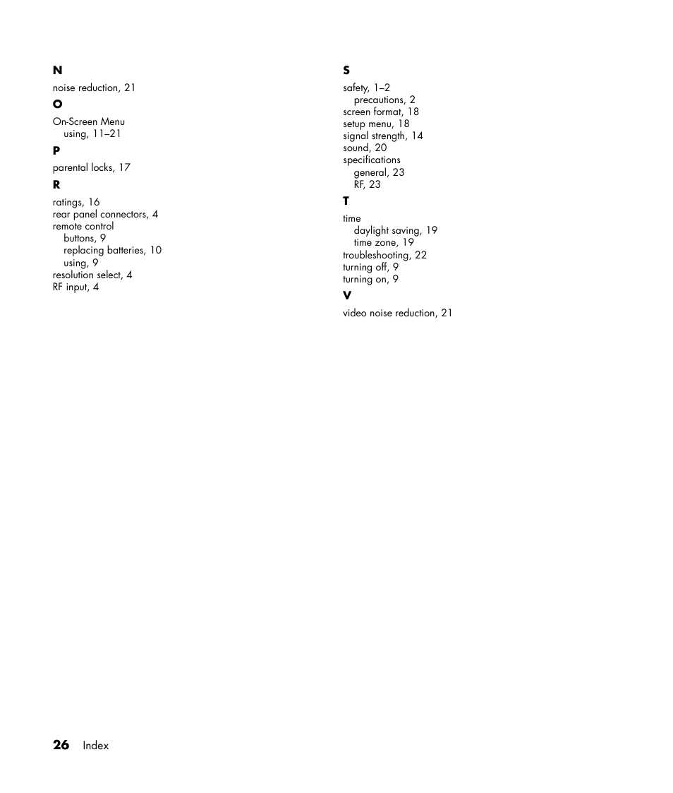 HP MR4000N User Manual | Page 34 / 36