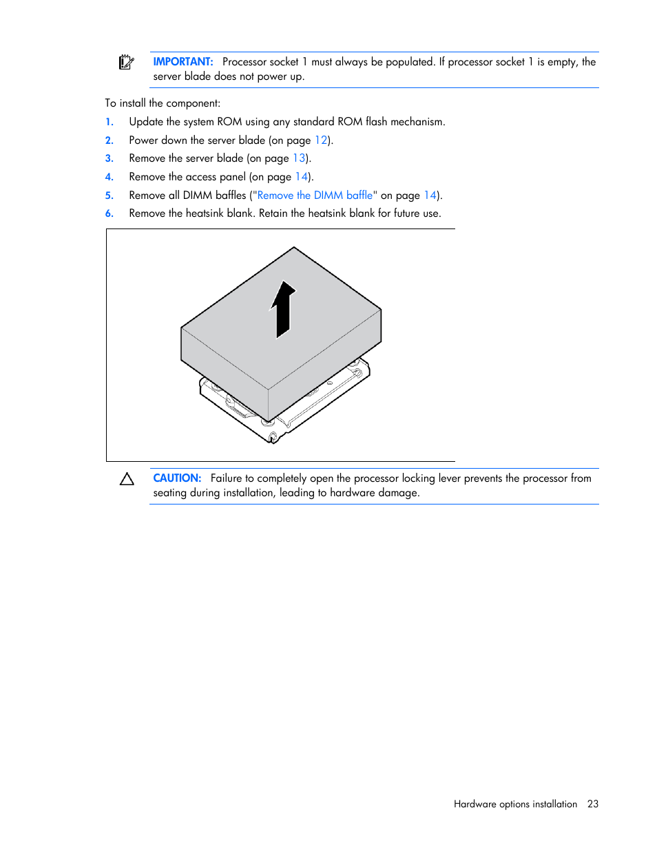 HP BL460C G6 User Manual | Page 23 / 107