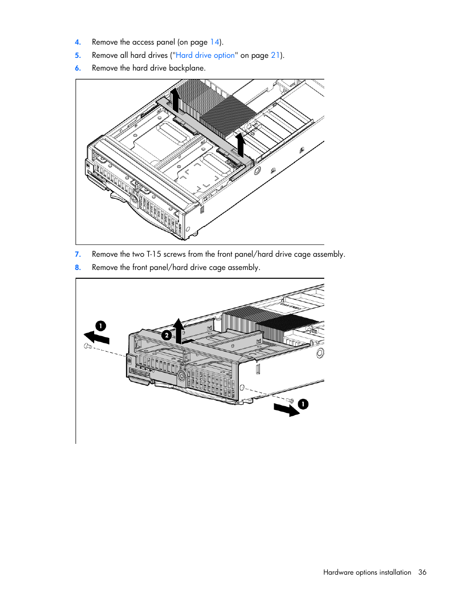 HP BL460C G6 User Manual | Page 36 / 107