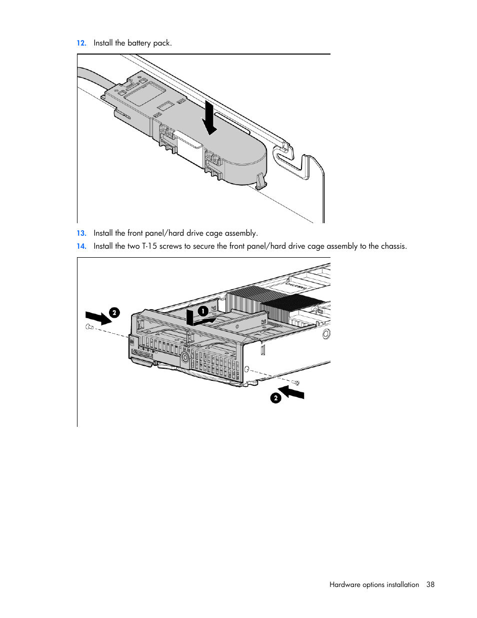 HP BL460C G6 User Manual | Page 38 / 107