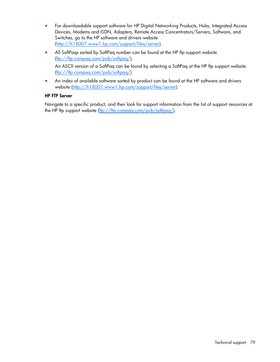 HP 441877-00F User Manual | Page 79 / 82