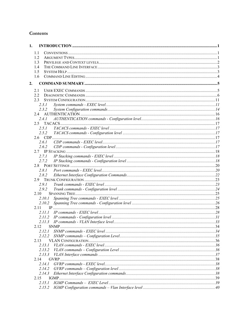 HP 2524 User Manual | Page 3 / 66