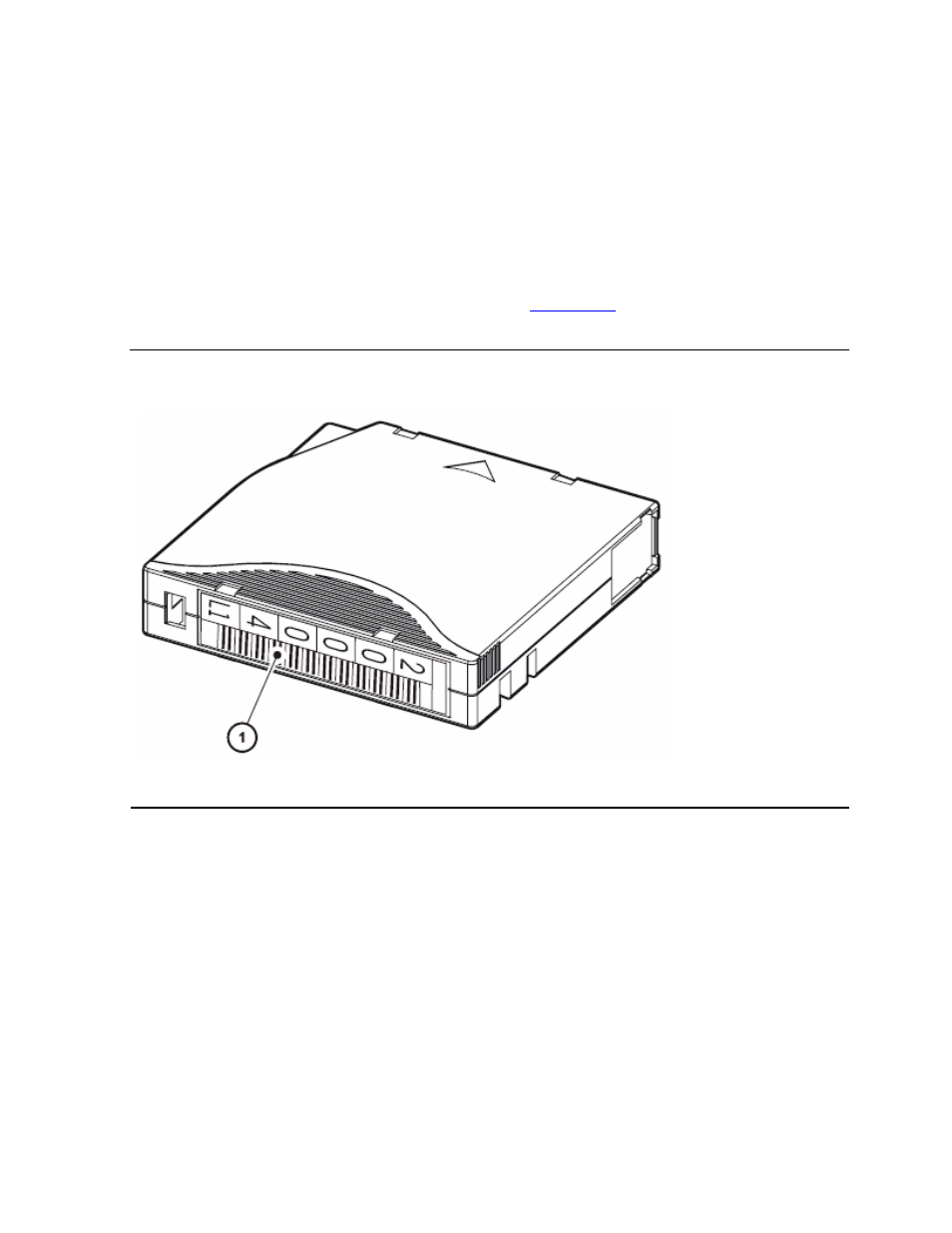 Figure 4-3, Ultrium cartridge label | HP SL500 (M852x) User Manual | Page 49 / 76