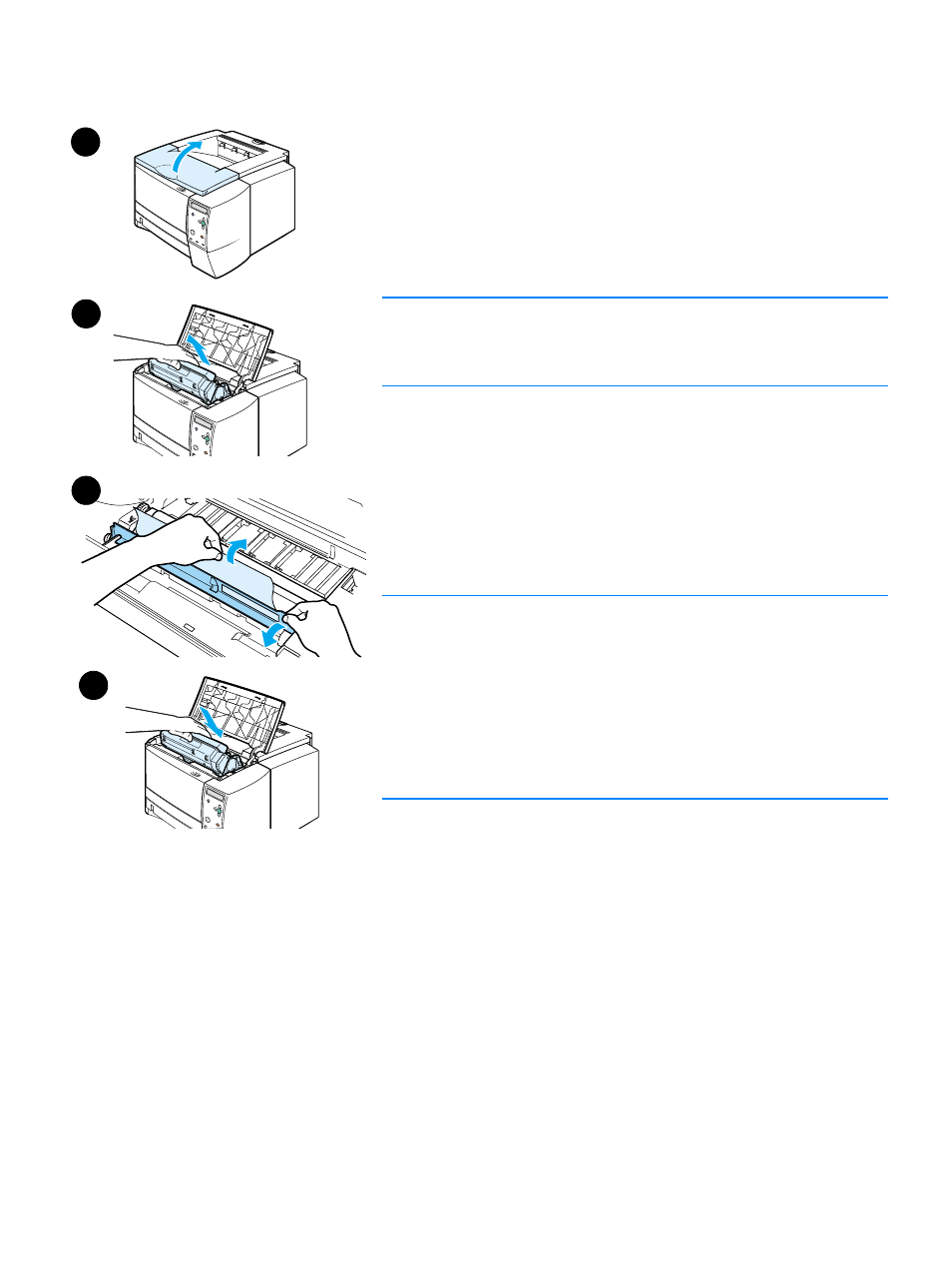 Printcartridge area, Print-cartridge area | HP 2300dn User Manual | Page 100 / 196